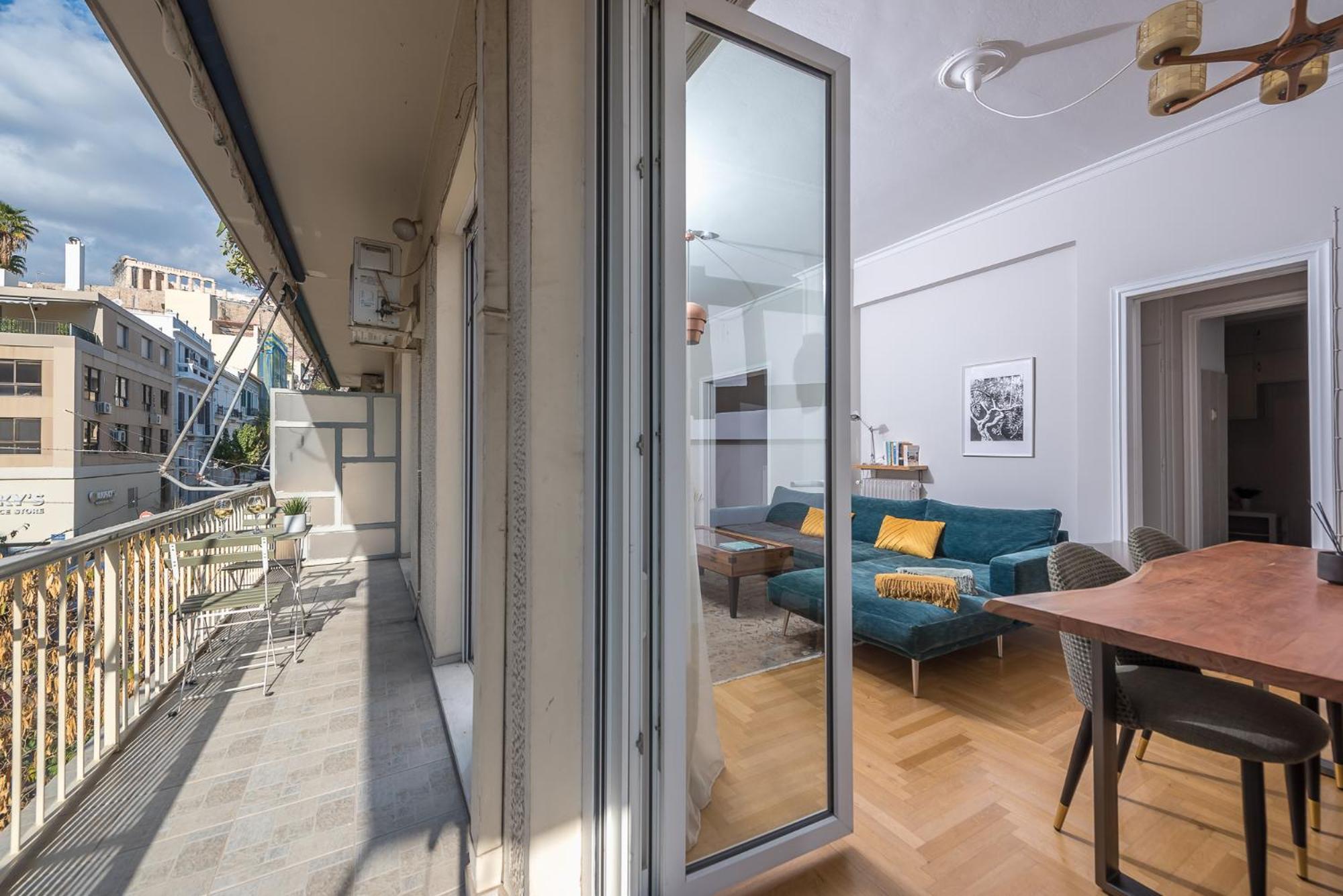 Spacious 2Bds Apt With Acropolis View In Center أثينا المظهر الخارجي الصورة