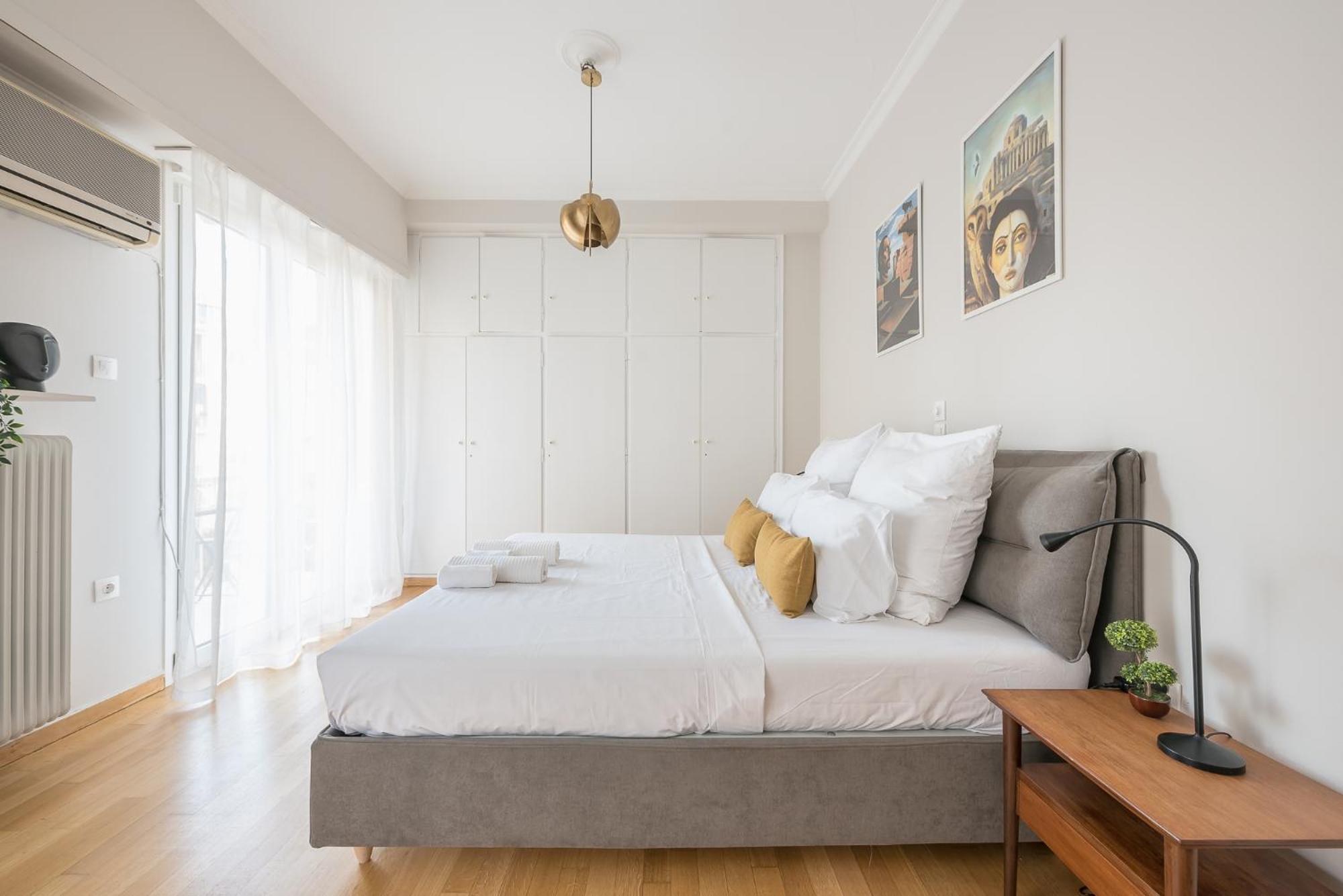 Spacious 2Bds Apt With Acropolis View In Center أثينا المظهر الخارجي الصورة